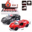 5" Diecast Models Lykan Police Car & Fire Car MY2480D-12