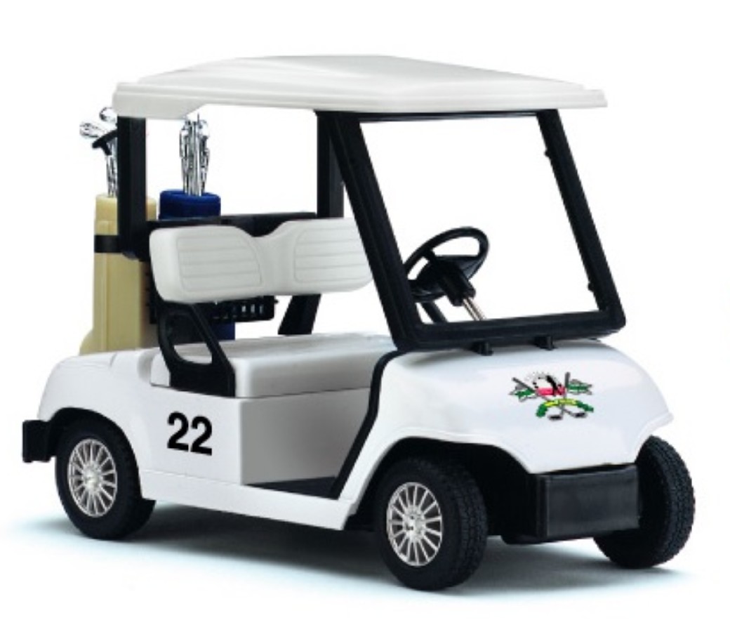 diecast golf cart